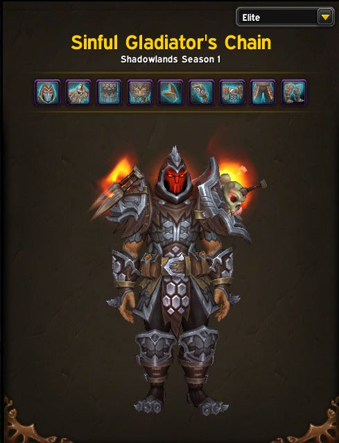 Gladiator Mounts - 40+ Elite Sets - TCG & Gladiator Tabards - Illusions - Anniversary Sets