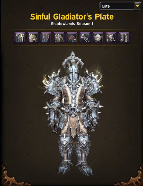 Gladiator Mounts - 40+ Elite Sets - TCG & Gladiator Tabards - Illusions - Anniversary Sets