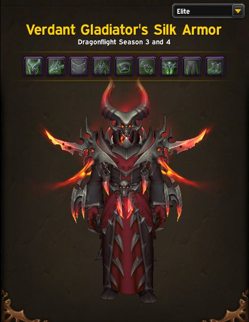 Gladiator Mounts - 40+ Elite Sets - TCG & Gladiator Tabards - Illusions - Anniversary Sets