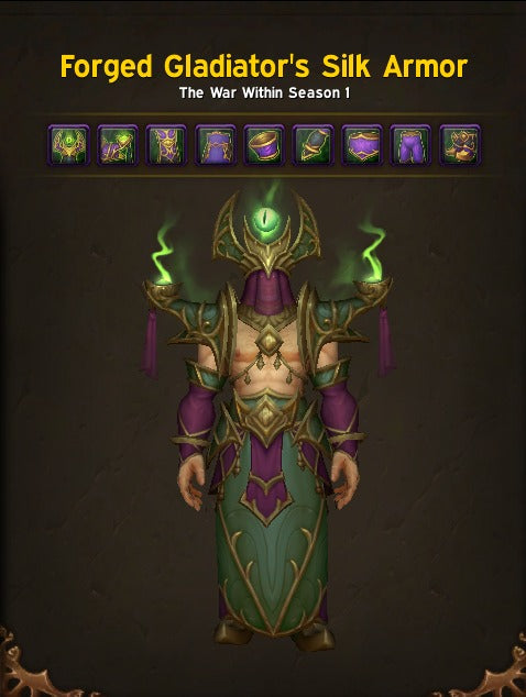 Gladiator Mounts - 40+ Elite Sets - TCG & Gladiator Tabards - Illusions - Anniversary Sets