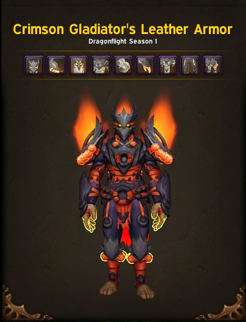 Gladiator Mounts - 40+ Elite Sets - TCG & Gladiator Tabards - Illusions - Anniversary Sets