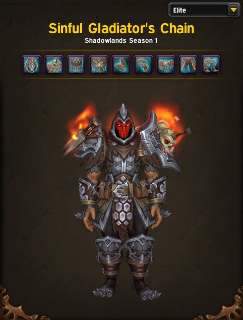 Gladiator Mounts - 40+ Elite Sets - TCG & Gladiator Tabards - Illusions - Anniversary Sets
