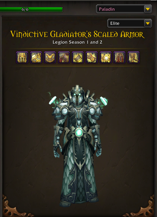 Gladiator Mounts - Elite Sets (Tyrannical & Primal) - CM Set - PvP Illusions - Tabards & Titles