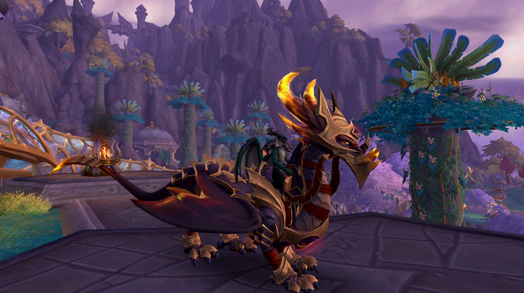 Evoker - Obsidian Gladiator's Slitherdrake - Elite Set & Tabard