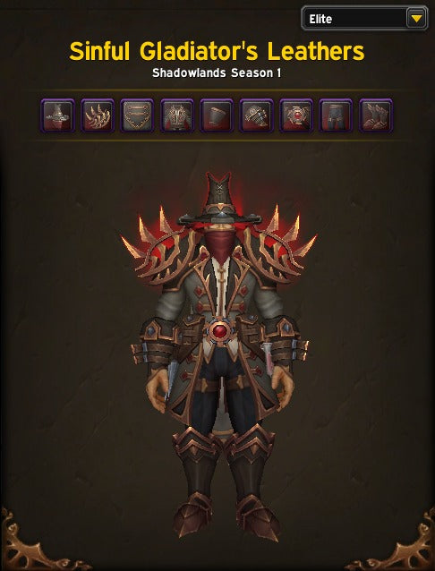 Gladiator Mounts - 40+ Elite Sets - TCG & Gladiator Tabards - Illusions - Anniversary Sets