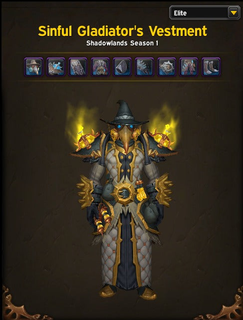 Gladiator Mounts - 40+ Elite Sets - TCG & Gladiator Tabards - Illusions - Anniversary Sets